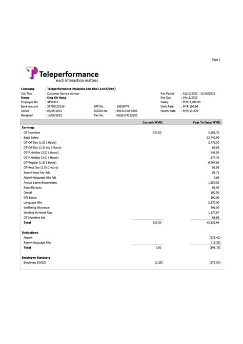 dorado payslip.